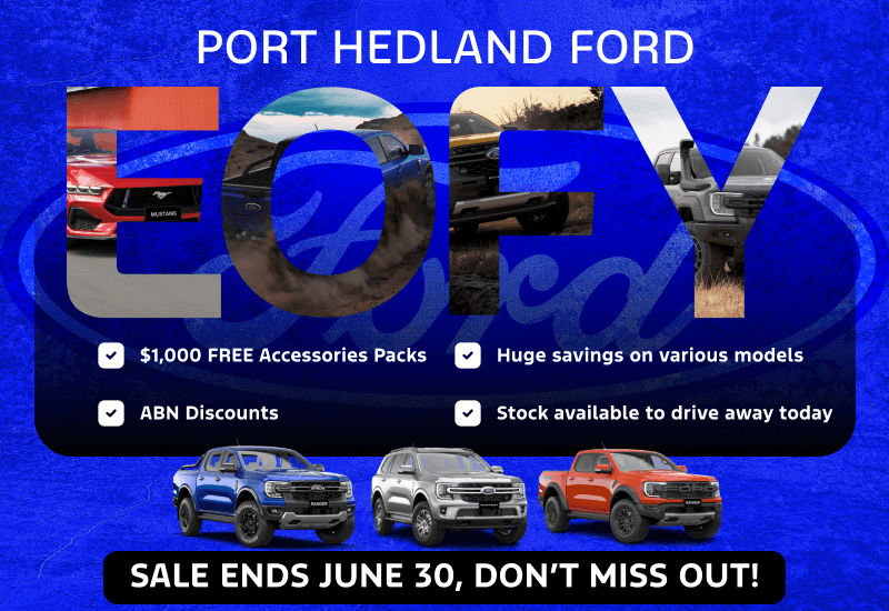 Port Hedland Ford - Perth Prices in Pilbara